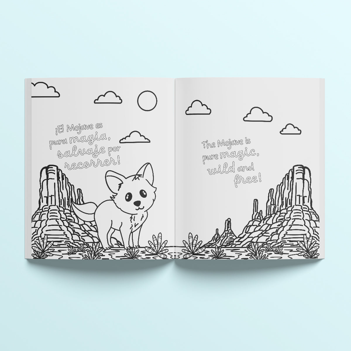 Look into my eyes - Coloring book: Mírame a los ojos - Libro para colorear